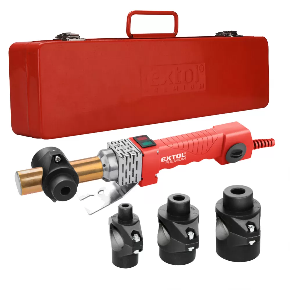 Svářečka polyfúzní 1070 W, 0 - 300°C, včetně nástavců 16, 20, 25 a 32 mm